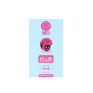 1ml Cotton Candy Etched Disposable Vape