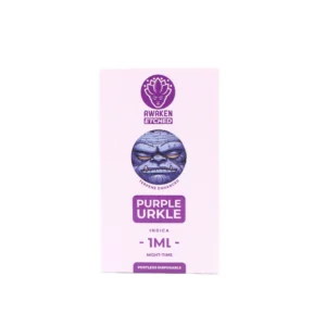 1ml Purple Urkle Etched Disposable Vape