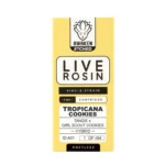 Tropicana Cookies - Live Rosin 1ml Etched Vape Cartridge