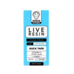 Duck Tape - Live Resin 1ml Etched Vape Cartridge
