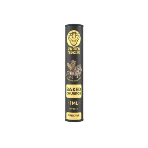 1ml Baked Churros Etched Vape Cartridge